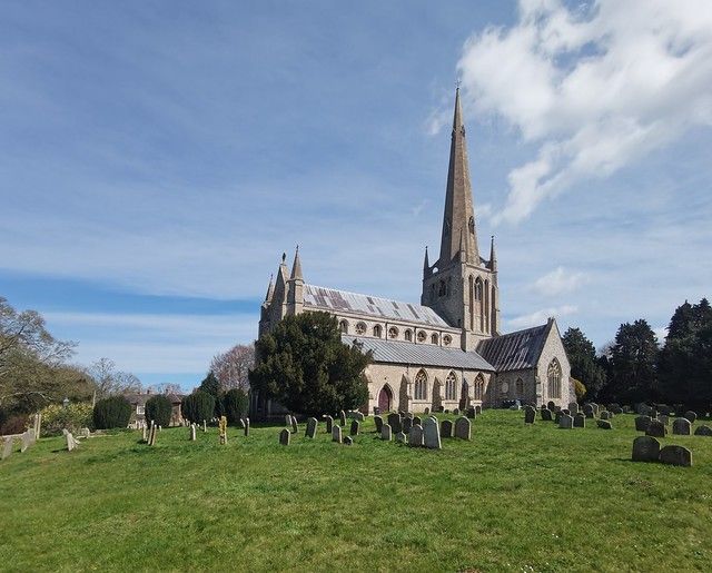 View of Church at Snettisham